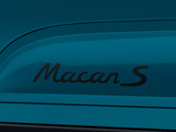 Model designation on sideblades. Porsche Macan II / Macan II S - 95B04481580041, 95B0448158024K, 95B0448158084A, 95B04481580V04 Model designation on sideblades. Porsche Macan II / Macan II S - 95B04481580041, 95B0448158024K, 95B0448158084A, 95B04481580V04