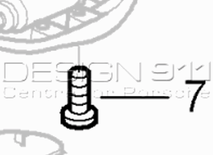 Cabriolet Hood Roof Catch Oval-Head Screw. Porsche 996 / 997.1 / 997.2 - 99907319509 Cabriolet Hood Roof Catch Oval-Head Screw. Porsche 996 / 997.1 / 997.2 - 99907319509