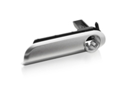 Glove compartment handle, Sport Silver. Porsche 986 Boxster/ 996 03-04 LHD Cars - 99655234901V03, 99655234901