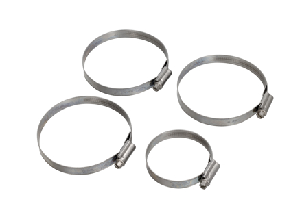 Schellensatz für Turbo-Einlassschläuche. Porsche 964 Turbo 94-94 - 93011038200 - DO88