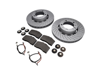 FRONT Brake Pads and Brake Disc Package for Porsche 993 Turbo - 99335104510, 99335104610, 99335194900, 99361236801 FRONT Brake Pads and Brake Disc Package for Porsche 993 Turbo - 99335104510, 99335104610, 99335194900, 99361236801