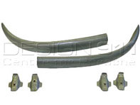 Paraurti posteriore (non saldato) con staffe. Porsche 356 - 356A (1952 - 59) - P1266, PP1266, 64450502101 Paraurti posteriore (non saldato) con staffe. Porsche 356 - 356A (1952 - 59) - P1266, PP1266, 64450502101