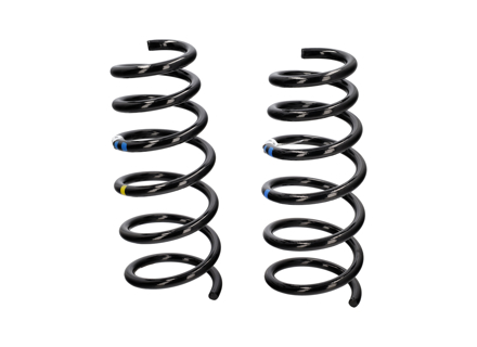 Spiraalveren VOOR (PAAR). Porsche 992 (911) Carrera 2 / 2S 2019 >> met standaardvering - 992411105, 992411105504