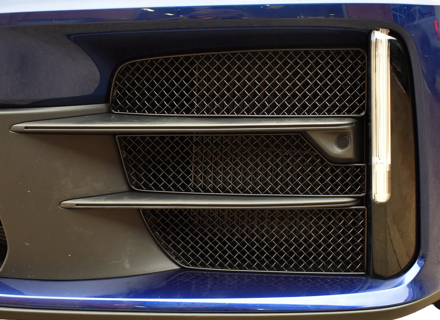 Griglia esterna paraurti anteriore in acciaio inox ZunSport. Porsche Panamera 4 E-hybrid (2024 -) - ZPR104424, ZPR104424B - ZPR104424, ZPR104424B