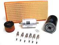 Service maintenance kit for Porsche 911 1981-83 204bhp Small Kit Oil, Air Filters, Spark plugs, and More - 93010776403, 92811014705, 91111018502, 93011340100, 90012311830, 99917016290