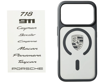 Porsche Snap-on hoesje voor iPhone® 17 Pro - WAP03000320TSNC Porsche Snap-on hoesje voor iPhone® 17 Pro - WAP03000320TSNC