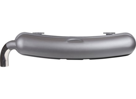 Exhaust muffler / silencer rear box Single Outlet. With TÜV/EEC approval Porsche 911 1974-89 - 92.511, 92.511S, 1620603500, 91111102501 - 1620605400