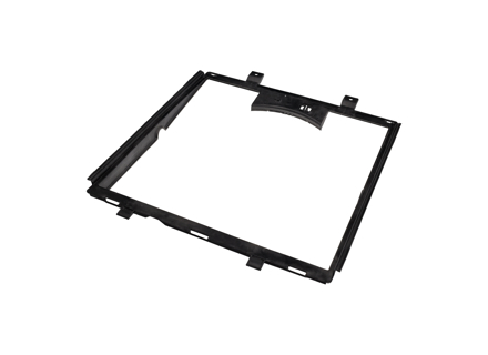 DAMAGED Plastic Sealing Frame For Left-Side Radiator. Porsche 997 GT3 2007-11 - 99710613590