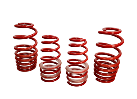 Tieferlegungsfedern. Porsche 992 Coupe 25mm vorn / 20mm hinten - 992411105504, 992411405A504