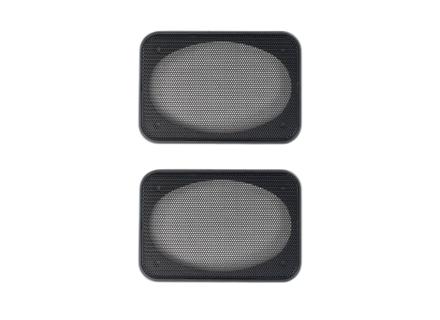 Speaker Grille Pair, Black. Porsche 944 / 911 / 964 / 993 - 94455514901, 94455514900, 9445551490001C