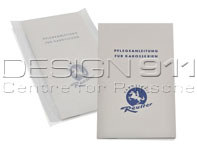 Note on maintenance in GERMAN. Porsche 356 Knickscheibe/Pre A (1950 to 1955) - PCG475510 Note on maintenance in GERMAN. Porsche 356 Knickscheibe/Pre A (1950 to 1955) - PCG475510