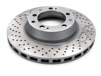 Bremsscheibe, hinten. Porsche 993 (OE-Teilenummer 99335204500 / 99335204600) - 99335204500, 99335204600, 16521, 16522