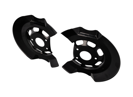 Juego de 2 placas protectoras de discos de freno DELANTEROS Porsche 911 / 930 / 914 - 90135180117, 901.351.801.17, 901 351 801 17, 91435180100, 914.351.801.00, 914 351 801 00 - 1664200200