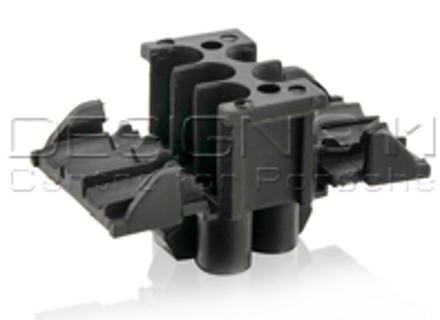 Koppelingshuis, Buitenspiegelverstelling. Porsche 924S / 944 / 968 / 911 / 964 - 92861254200