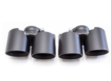 Exhaust Deluxe Quad-Style Tail Pipes, in Satin Black finish . Porsche 997.2 Carrera - 99711115130, 99711135130, 99711198330, 99711199130, 99711135230, 99711198430, 99711199231, 99711199240, 99711199140, 99711115230 Exhaust Deluxe Quad-Style Tail Pipes, in Satin Black finish . Porsche 997.2 Carrera - 99711115130, 99711135130, 99711198330, 99711199130, 99711135230, 99711198430, 99711199231, 99711199240, 99711199140, 99711115230