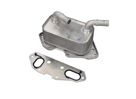 Engine oil cooler. Porsche 958 Cayenne Hybrid / 970 Panamera Hybrid - 95810727101, 95810727100 - CLC223000S, 7.09269.58.0