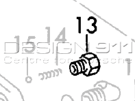 Transmission Case Screw Plug. Porsche 911 72-73 - 91530731900 Transmission Case Screw Plug. Porsche 911 72-73 - 91530731900