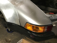 Rear fibre glass bumper (RSR wide look) Porsche 911 / 964 - 91150503110, 9115053210 Rear fibre glass bumper (RSR wide look) Porsche 911 / 964 - 91150503110, 9115053210