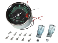 Contagiri, 8000 giri/min, stile 356. Porsche 356 12V - AC356030, 8199600500 Contagiri, 8000 giri/min, stile 356. Porsche 356 12V - AC356030, 8199600500