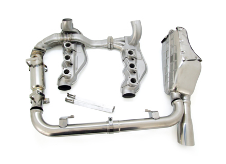 Full exhaust system for Porsche 964 in Stainless Steel - 96411104205, 96411321316, 96411321315, 96411104504, 96411104502, 96411104605, 96421104004, 96421103905, 96421103932