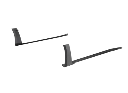 Set minigonne laterali con montanti, fibra di carbonio. Porsche 992 GT3RS - 9GT854885AOK1, 9GT854886AOK1 - 1016.992.3RS..05 Set minigonne laterali con montanti, fibra di carbonio. Porsche 992 GT3RS - 9GT854885AOK1, 9GT854886AOK1 - 1016.992.3RS..05