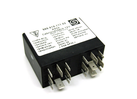 Cabrio hood relay. Porsche 986 Boxster1997-99 - 98661811102, 98661811103, 98661811100