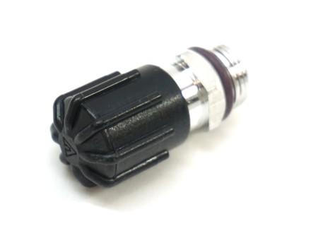 Valvola della linea ad alta pressione dell'aria condizionata (grande). Porsche 986/987 Boxster/987 Cayman/996/997 - 99657346600 Valvola della linea ad alta pressione dell'aria condizionata (grande). Porsche 986/987 Boxster/987 Cayman/996/997 - 99657346600