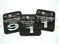 1 2 3 4 5 6 7 8 9 0 - Chrom-Zahlen