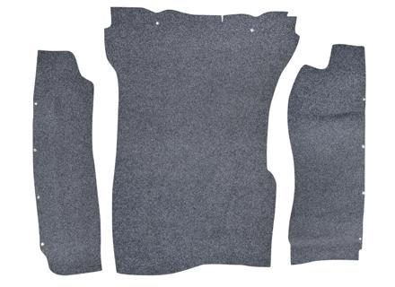 Front compartment carpet set. Porsche 911 F 1969-73 - PCG55104526
