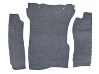Front compartment carpet set. Porsche 911 F 1969-73 - PCG55104526
