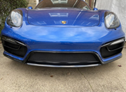 Komplettes Frontstoßstangengitter-Drahtgitter-Set. Porsche 981 GTS