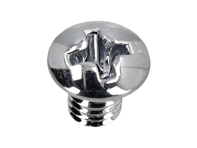 Self Tapping Screw For Window Glazing, Chrome, M4x6. Porsche 356 / 911 / 912 1960-77 - 90014800202 Self Tapping Screw For Window Glazing, Chrome, M4x6. Porsche 356 / 911 / 912 1960-77 - 90014800202