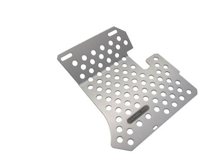 Tablero de piso de aluminio Rennline. Lado del pasajero. Porsche 911/912/930 COUPÉ - F18RH