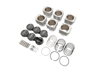Conjunto de motor de pistón y cilindro. Porsche 993 Turbo 3.6L-3.8L (cilindro deslizable, 114.5 mm de altura) - PS102-020, PP102-013, PC102-002