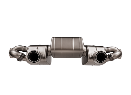 Akrapovic Slip-On Race Line (Titanio). Porsche 718 Cayman GT4 RS / Spyder RS - S-PO/TI/24, 9GT251053A - S-PO/TI/24