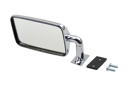 Door mirror rectangle Durant Style with rim. Porsche 914 - 91473103910 - MRS14.1.101, MRS141100, 1689100500 Door mirror rectangle Durant Style with rim. Porsche 914 - 91473103910 - MRS14.1.101, MRS141100, 1689100500