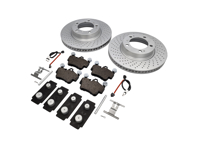 FRONT Brake Pads and Brake Disc Package. Porsche 997 C2 Zimmermann - 99635140501, 99635140601, 99761275601, 99761275901, 99635108802, 95535296000, 99735193907 FRONT Brake Pads and Brake Disc Package. Porsche 997 C2 Zimmermann - 99635140501, 99635140601, 99761275601, 99761275901, 99635108802, 95535296000, 99735193907