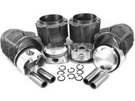 Biral cylinder and JE forged piston kit 86mm. Porsche 356C / 912 - 008 11 86P JE, 0081186PJE Biral cylinder and JE forged piston kit 86mm. Porsche 356C / 912 - 008 11 86P JE, 0081186PJE