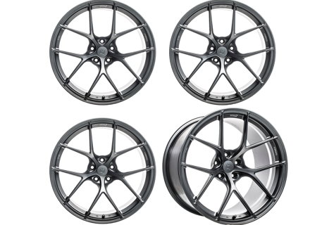 Titan 7 Forged T-S5 Split 5 Spoke Alloy Wheel Set 20' Satin Titanium. Porsche  991 - TS502090044513071ST, TS502011060513071ST Titan 7 Forged T-S5 Split 5 Spoke Alloy Wheel Set 20' Satin Titanium. Porsche  991 - TS502090044513071ST, TS502011060513071ST