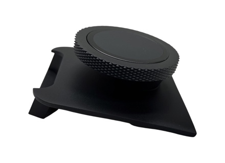 Portabicchieri/portabevande per console centrale, profilo basso. Porsche 991/981, 718 Boxster e Cayman