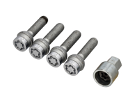 McGard Chrome Bolt Style Cone Seat Wheel Lock Set 28023 - 28023 McGard Chrome Bolt Style Cone Seat Wheel Lock Set 28023 - 28023