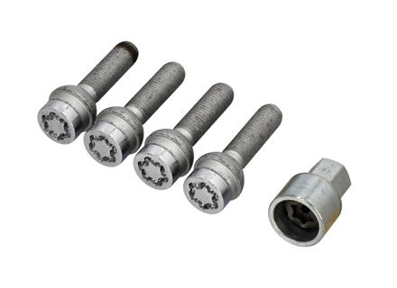 McGard Chrome Bolt Style Cone Seat Wheel Lock Set 28023 - 28023 McGard Chrome Bolt Style Cone Seat Wheel Lock Set 28023 - 28023