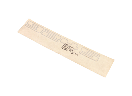 924S - Insigne autocollant. Porsche 924S 1986-88 - 477853625D, 477853625E 924S - Insigne autocollant. Porsche 924S 1986-88 - 477853625D, 477853625E