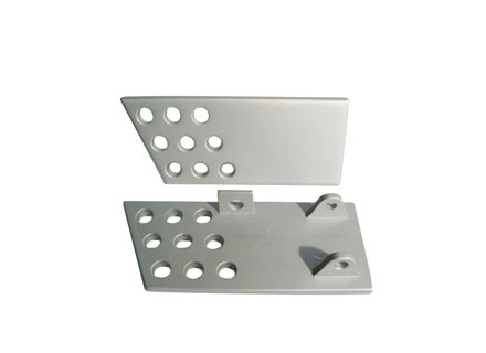 Set di maniglie per porte interne in alluminio Rennline. PERFORATO. Porsche 911/912/930/964 - DH03