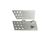 Rennline aluminium binnendeurkrukset. GEPERFOREERD. Porsche 911/912/930 / 964 - DH03