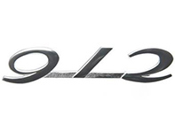 '912' Chrome Rear Badge. Porsche 912 65-69 - 90255930523 '912' Chrome Rear Badge. Porsche 912 65-69 - 90255930523