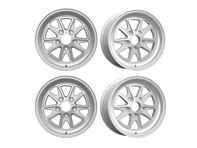 Outlaw52 001 alloy wheel set 16' Flat Silver. Porsche 911 - 001FS-67053+23, 001FS-68053+10 Outlaw52 001 alloy wheel set 16' Flat Silver. Porsche 911 - 001FS-67053+23, 001FS-68053+10