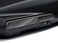 Replaceable side blades for Porsche Performance roof box, in Volcano Grey Metallic. Porsche 991 / 992 - 9Y0044871, 9Y0044870, 9Y0044871A, 9Y0044871B, 9Y0044871C Replaceable side blades for Porsche Performance roof box, in Volcano Grey Metallic. Porsche 991 / 992 - 9Y0044871, 9Y0044870, 9Y0044871A, 9Y0044871B, 9Y0044871C