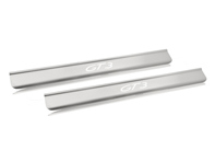 Baguette de seuil de porte avec inscription GT3, acier inoxydable. Porsche 996 GT3 - 99655198401, 99655198491, 996551984GT2, 99655198403 Baguette de seuil de porte avec inscription GT3, acier inoxydable. Porsche 996 GT3 - 99655198401, 99655198491, 996551984GT2, 99655198403