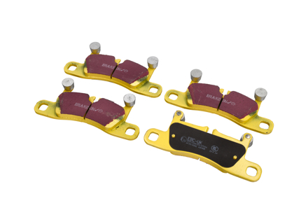 EBC GEEL Remblokken 'Fast Road' Achter. Porsche 958 Cayenne - PAA352451A, 7P0698451, 95835293900 - DP 42098R, DP42098R, DP-42098R EBC GEEL Remblokken 'Fast Road' Achter. Porsche 958 Cayenne - PAA352451A, 7P0698451, 95835293900 - DP 42098R, DP42098R, DP-42098R